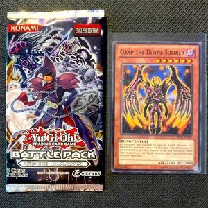 Yugioh Booster + Holo Rare